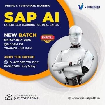 Join the SAP AI Online Training New Batch on July 23