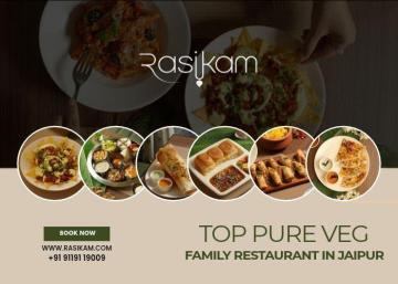 Top Pure Veg Family Restaurant in Jaipur - Book Now