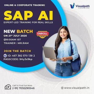 Join the SAP AI Online Training New Batch on July 21st