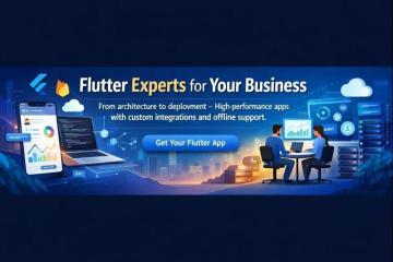 Flutter App Development Company in the USA (For Companies) | Dart, Firebase & Releases