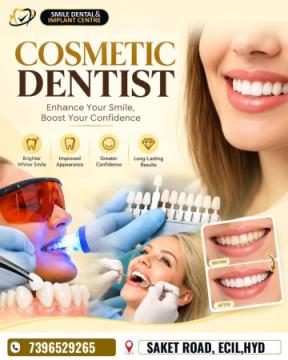 Best Cosmetic Dentist in ECIL & AS Rao Nagar | Smile Makeovers at Smile Dental