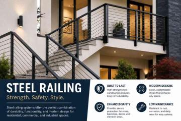 Glass Railing System: Modern, Safe & Elegant Solutions for Residential and Commercial Spaces