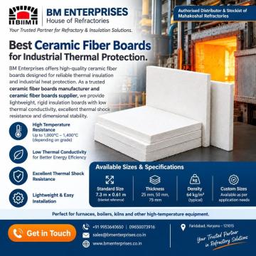 Best Ceramic Fiber Boards for Industrial Thermal Protection