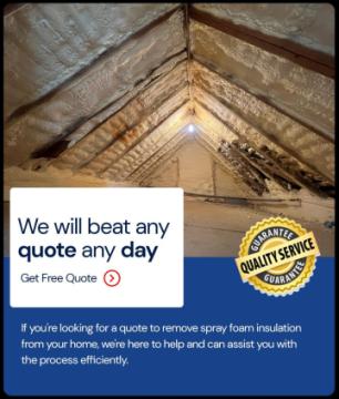 Reliable Closed Cell Spray Foam Removal Expert for Roof Spaces!