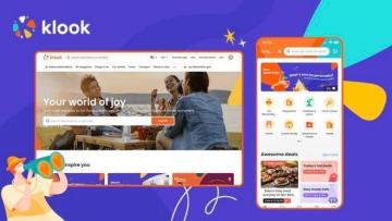 klook.com 5% Off on any tours, hotels, and activities