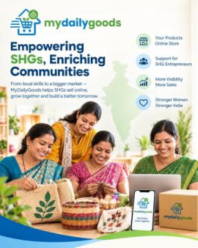 Grow Your SHG Business Online with MyDailyGoods. 0% commission