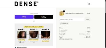 25% OFF Sitewide At Dense Hair Experts