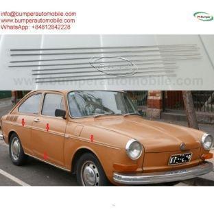 Volkswagen Type 3 bumper and trims (1963–1971) by stainless steel