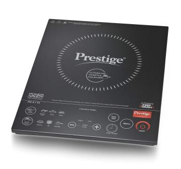 Prestige PIC 6.1 V3 PIC 2200 Watts Induction Cooktop | Black | Automatic Whistle Counter | Feather T
