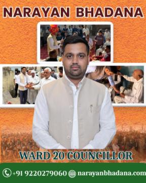 Narayan Bhadana Ward 20 Councillor