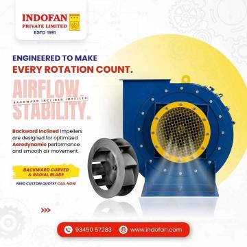 Centrifugal Fan Manufacturers in India for Reliable Industrial Airflow Solutions