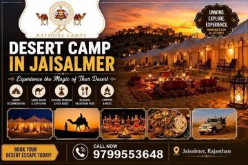 Desert Camp in Jaisalmer for a Unique Travel Experience