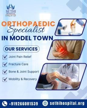 Orthopaedic Specialist in Model Town