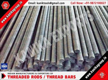 Threaded Rods & Bars, Hex Bolts, Hex Nuts Fasteners Strut Support Systems manufactures exporters Ind