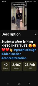 Students after joining K-TEC INSTITUTE