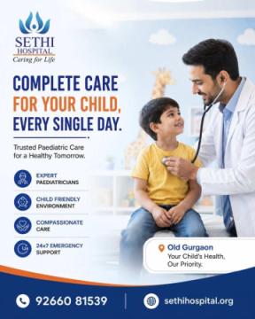 Paediatrics Hospital in Old Gurgaon