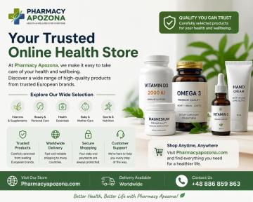 Pharmacy Apozona – Your Trusted Online Health & Wellness Store