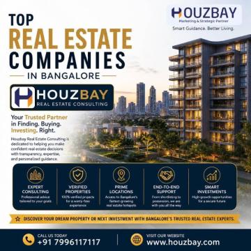 Top Real Estate Companies in Bangalore | Houzbay Real Estate Consulting