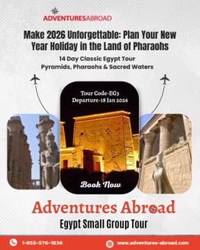 Make 2026 Unforgettable: Plan Your New Year Holiday in the Land of Pharaohs