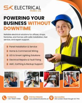 Powering Your Business Without Downtime with a Trusted Electrician in Feltham