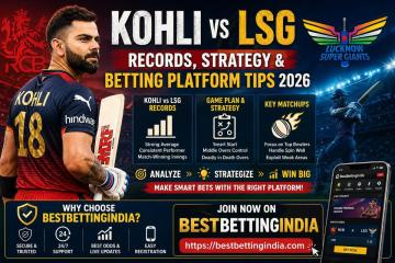 Kohli vs LSG Records, Strategy & Betting Platform Tips 2026