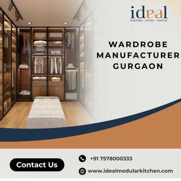Trusted Wardrobe Manufacturers Gurgaon for Modern Homes | Ideal Modular Kitchen
