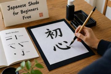 Japanese shodo for beginners fre