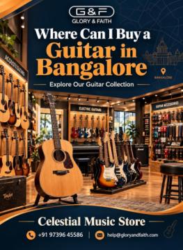 Find a Complete Piano Guitar Shop in Bangalore