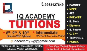 Best Eamcet Coaching Centres In Warangal