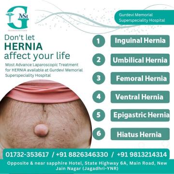 Which Hospital Has an Experienced Hernia Doctor Near Yamunanagar?