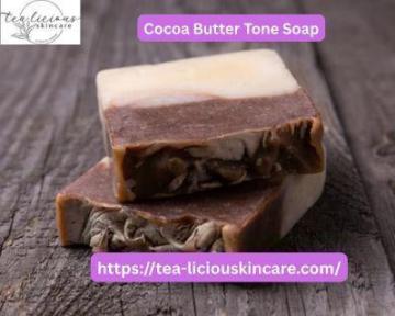 Cocoa Butter Tone Soap for Even Skin Deep Cleansing