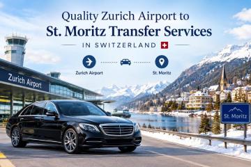 Taxi Transfer From Zurich Airport To St. Moritz | Switzerland Car Service