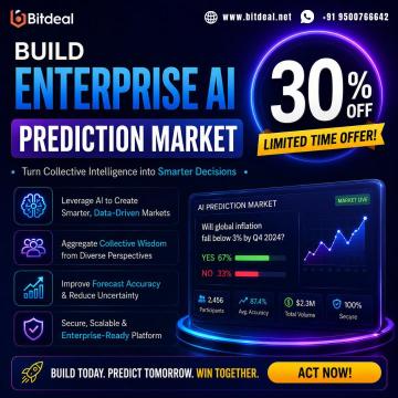 Build Enterprise AI Prediction Market – 30% OFF Limited Offer