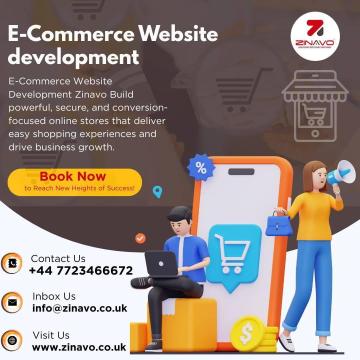Custom E-commerce Development Company in Uk | Zinavo Web Development