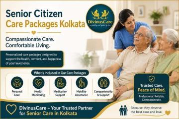 Senior Citizen Care Packages Kolkata – Trusted & Compassionate Care by DivinusCare