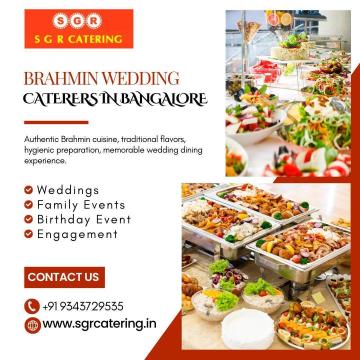 Brahmin Wedding Caterers in Bangalore
