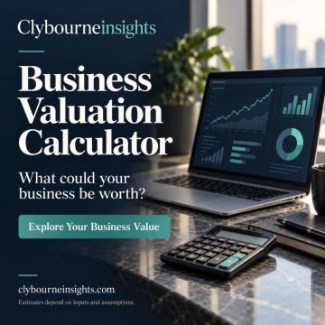 Business Valuation Calculator | Clybourne Insights
