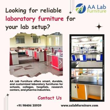 Looking for reliable laboratory furniture for your lab setup? - Aalabfurniture
