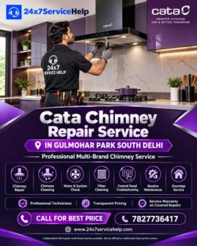 Expert Chimney Maintenance with Cata Chimney Repair Service in Gulmohar Park South Delhi