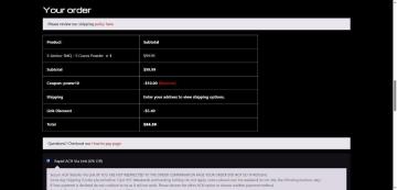 10% OFF Kimera Chems Order