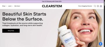 25% OFF Your Entire Order on CLEARSTEM