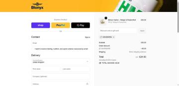 20% OFF Your All Orders on Blonyx