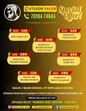 Beauty parlour in Bengaluru, Karnataka