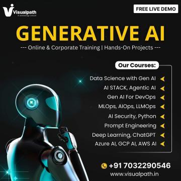 Learn Future Tech with Generative AI Courses Online- Visualpath