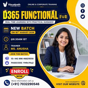 D365 Finance And Operations Training | Online New Batch