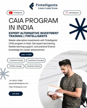Professional CAIA Course in India | Online Finance Coaching by Fintelligents