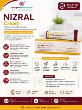 Nizoral Cream | Ketoconazole 2 Cream | Onlinegenericmedicine
