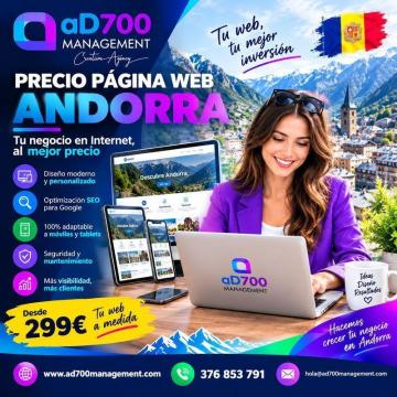 Precio Página Web Andorra: Descubre Cuánto Cuesta Crear Tu Sitio Web