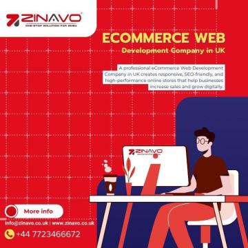 Custom Ecommerce Development Company in UK | Zinavo