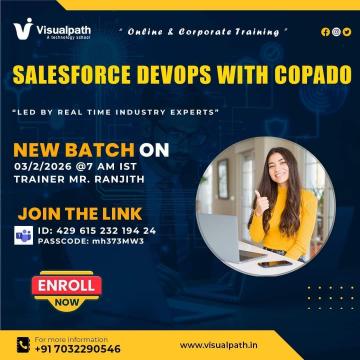 Salesforce DevOps with Copado – New Batch Starts 3rd Feb 2026